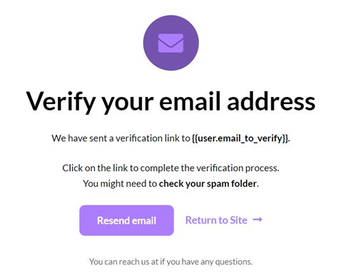 Verify Your Email .